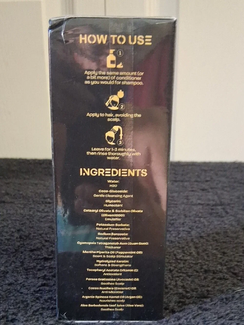 BASED - Aloe Vera Peppermint Oil Coconut Oil Cleansing Shampoo - 8.34 Fl Oz